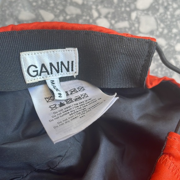 Ganni Vibrant Orange Hat - Picture 3 of 8
